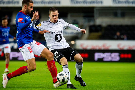 Jonatan Tollås Nation of Vålerenga and Djordje Denic of