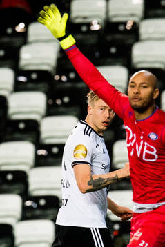 Alexander Søderlund of Rosenborg celebrates the 2-0 goal