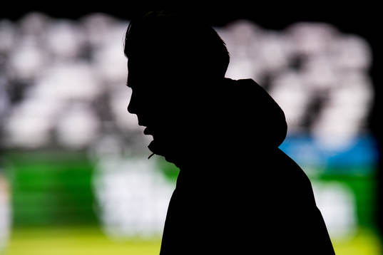 Alexander Søderlund of Rosenborg ahead the cup match