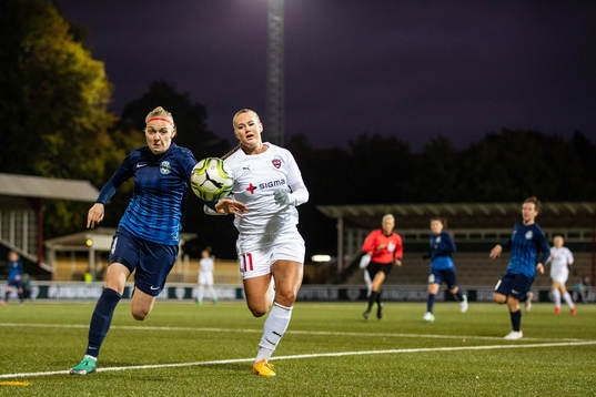 Rjazans Anna Belomyttseva och Rosengårds Lisa-Marie Utland