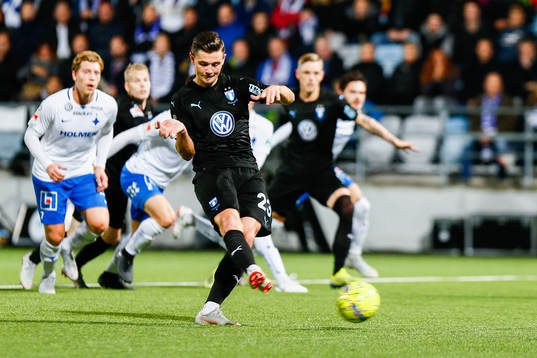 Malmö FFs Marcus Antonsson gör 1-1