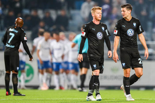 Malmö FFs spelare deppar