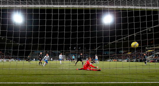 Mål 3-1 av Norrköpings Filip Dagerstål