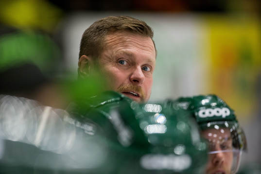 Björklövens tränare Joakim Fagervall