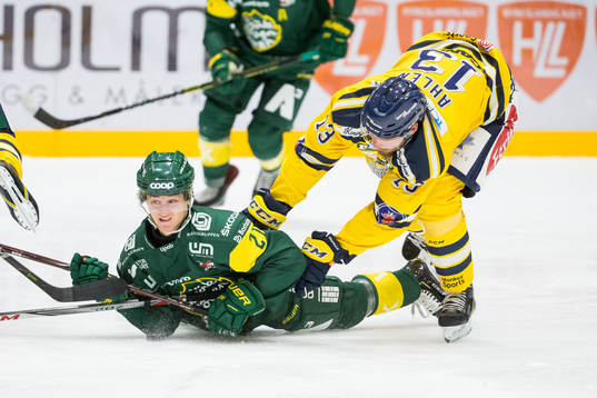 Björklövens Erik Rainersson och Södertäljes Mikael