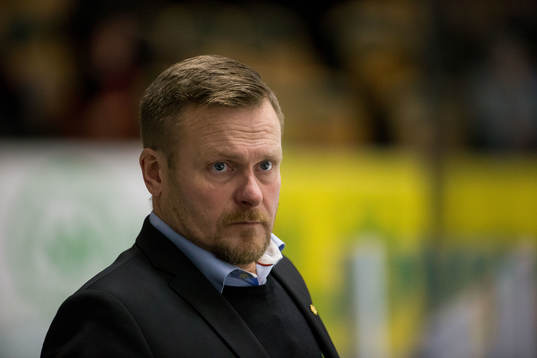 Björklövens tränare Joakim Fagervall