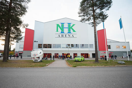NHK Arena innan ishockeymatchen i SHL mellan Timrå och