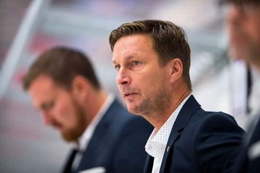 Färjestads tränare Johan Pennerborn