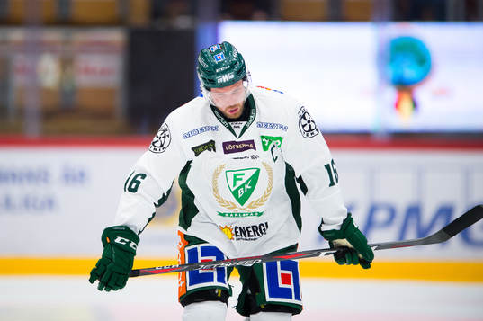 Färjestads Alexander Johansson deppar