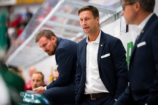 Färjestads tränare Johan Pennerborn