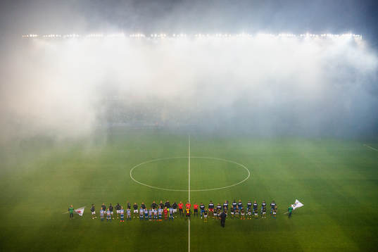 Vybild över Gamla Ullevi