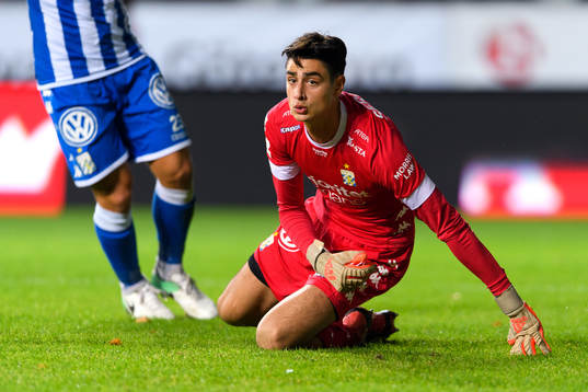 IFK Göteborgs målvakt Tom Amos