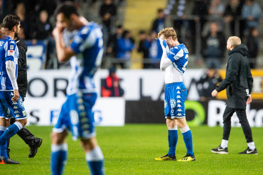 IFK Göteborgs Victor Wernersson deppar