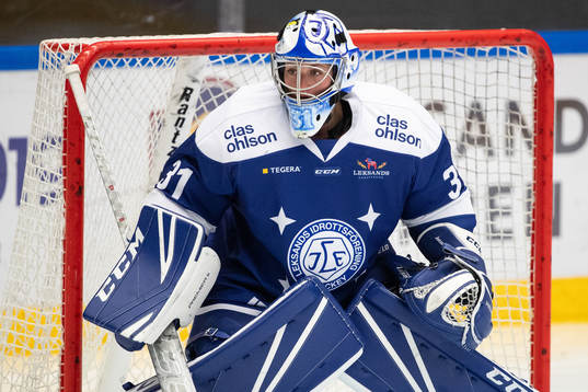 Leksands målvakt Julia Åberg