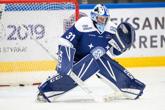 Leksands målvakt Julia Åberg