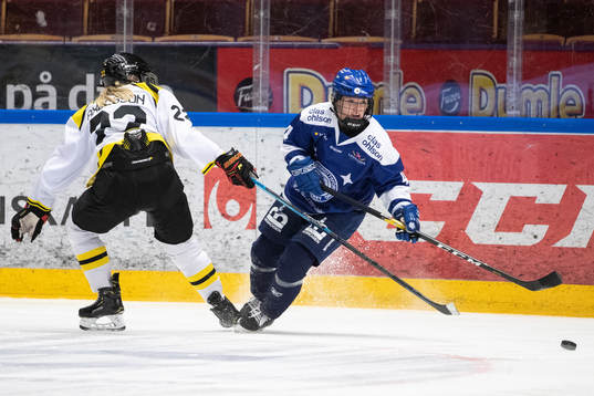 Leksands Wilma Johansson och Brynäs Malin Axelsson