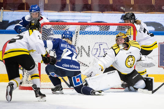 Leksands Maja Nyhlén-Persson kvitterar 2-2 bakom Brynäs