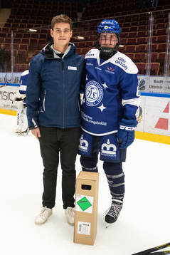 Leksands Gracen Hirschy utsedd till matchens lirare