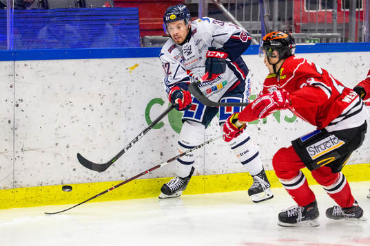 Leksands Lukas Bengtsson och Örebros Marcus Weinstock