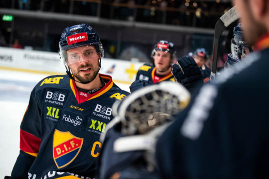 Djurgårdens spelare jublar