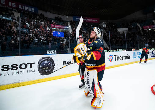 under ishockeymatchen i SHL mellan Djurgården och Mora