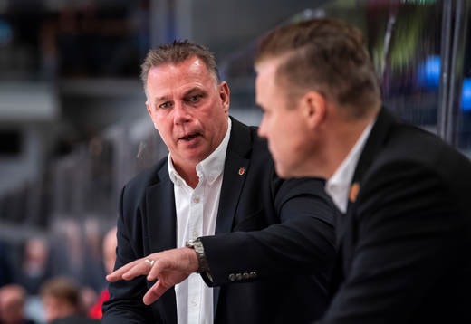 Moras tränare Mats Lusth