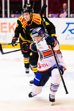 Växjös Pontus Holmberg jublar