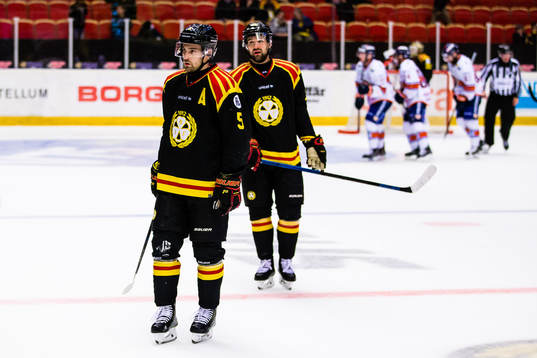 Brynäs Lukas Kilström och Johan Alcén deppar