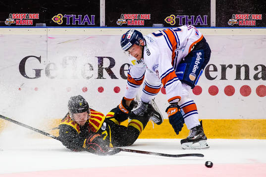 Brynäs Daniel Kristo och Växjös Linus Högberg
