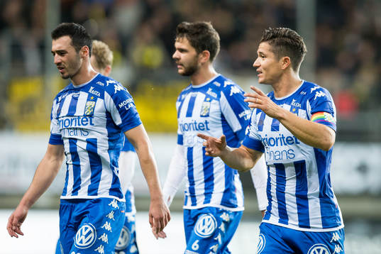 IFK Göteborgs Giorgi Kharaishvili, Fredrik Oldrup Jensen