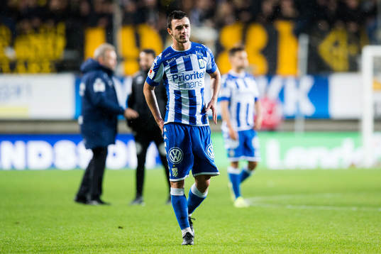 IFK Göteborgs Giorgi Kharaishvili deppar