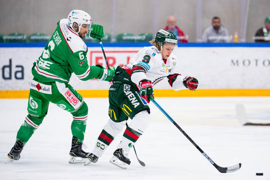 Rögles Craig Schira och Frölundas Tim Söderlund