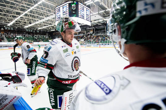 Frölundas målvakt Johan Gustafsson