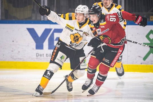 Luleås Austin Farley och Skellefteås Linus Lindström