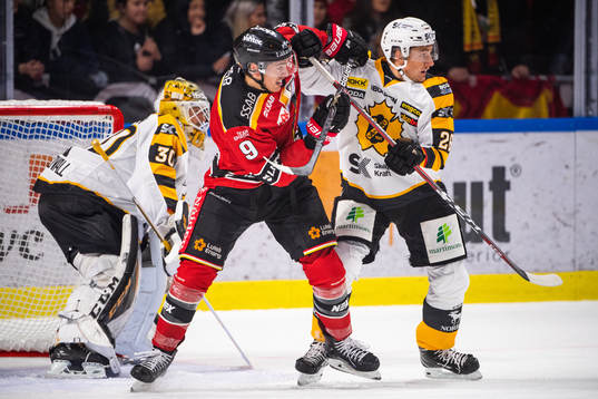 Luleås Johan Forsberg och Skellefteås Johan Alm