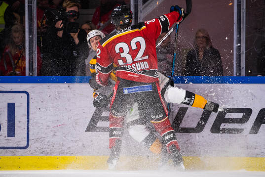 Skellefteås Mathis Olimb och Luleås Oscar Engsund