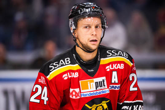 Luleås Johan Harju deppar