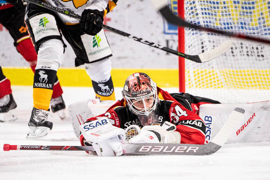 Luleås målvakt Joel Lassinatti