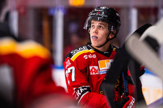 Luleås Nils Lundkvist deppar