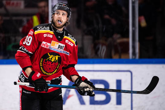 Luleås Pontus Själin deppar