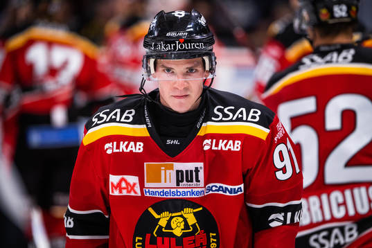 Luleås Austin Farley deppar