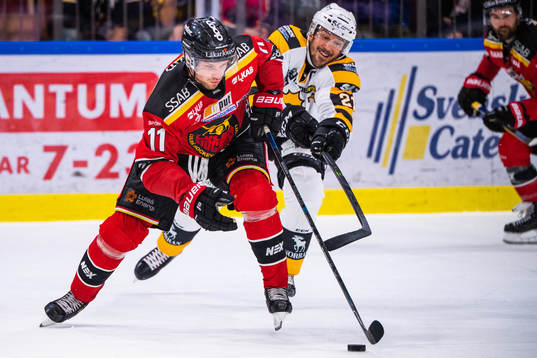 Luleås Petter Emanuelsson och Skellefteås Jimmie Ericsson