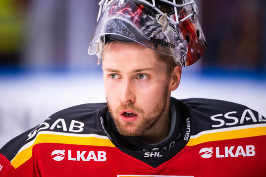 Luleås målvakt Joel Lassinatti