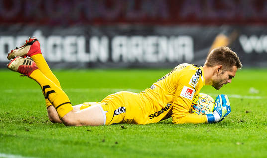 Kalmars målvakt Lucas Hägg-Johansson