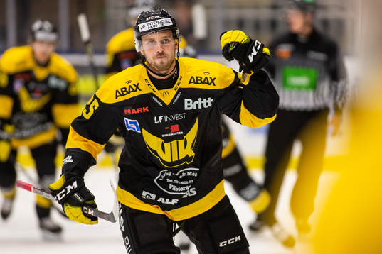 Västerås Marcus Bergman jublar