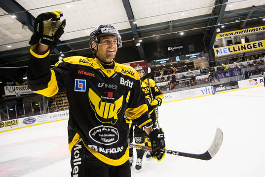 Västerås Mikael Frycklund jublar