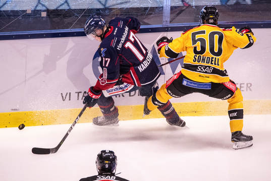 Linköpings Fredrik Karlström och Luleås Daniel Sondell