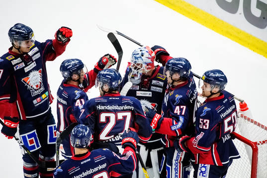 Linköping seger jubel
