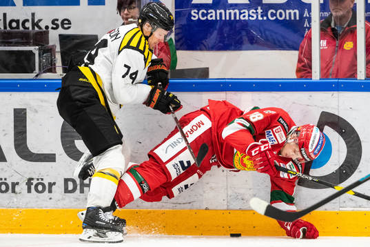 Brynäs Nicklas Danielsson och Moras Emil Aronsson
