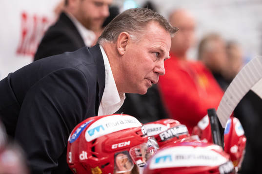 Moras tränare Mats Lusth